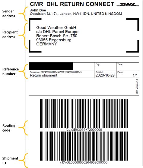 dhl tracking number netherlands.